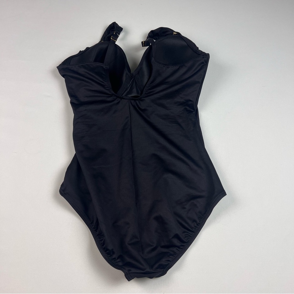 NWOT Miraclesuit Black Siren One Piece - Picture 3 of 12